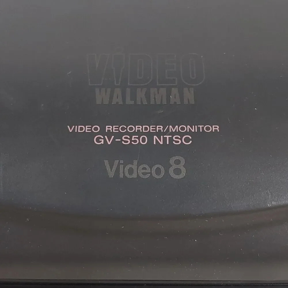 UNTESTED Sony GV-S50 + TGV-3 Antenna - 8mm Walkman Standard8 Video8 VCR - PARTS